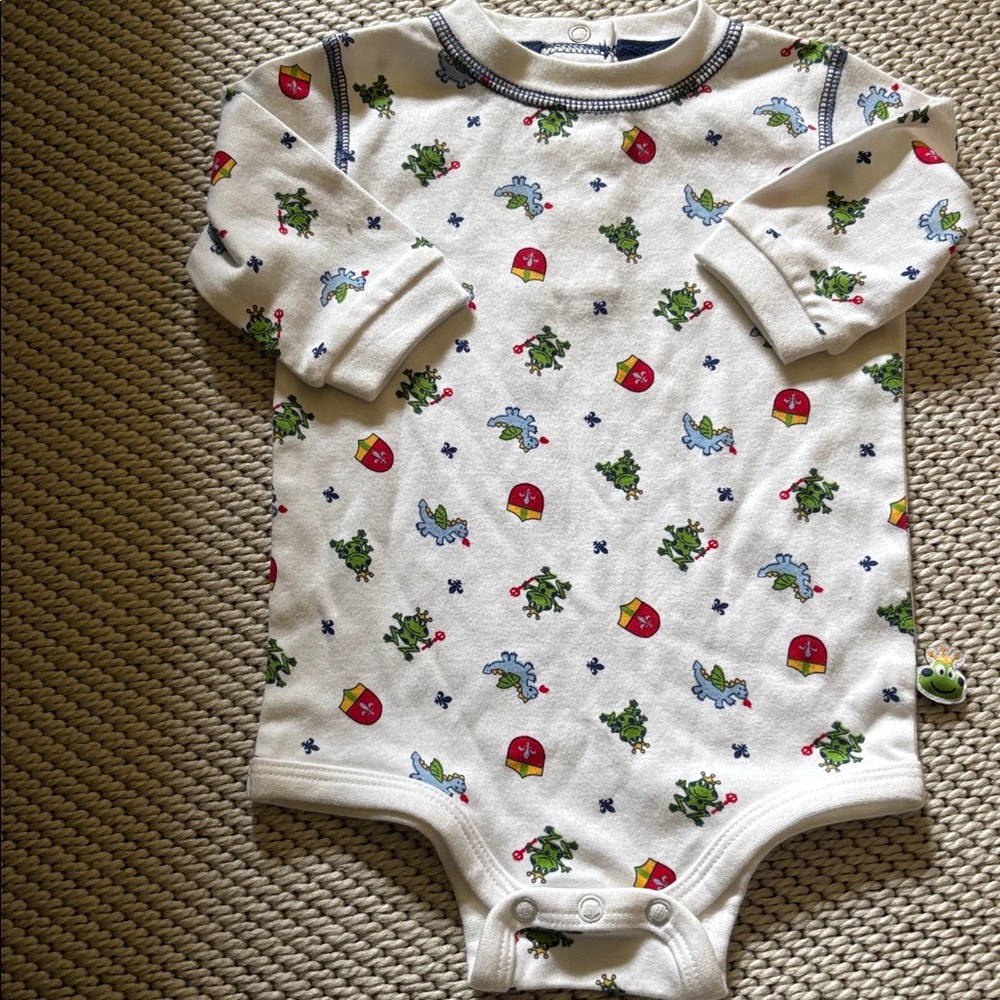 One pc infant boys new size 3-6 months cotton baby Okie Dokie wt 12.5-15.5 lbs